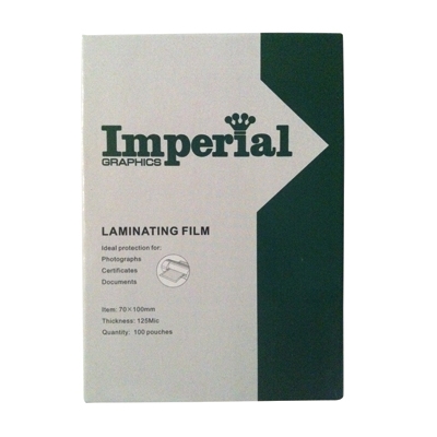 แผ่นเคลือบ Imperial A4 125 Micron