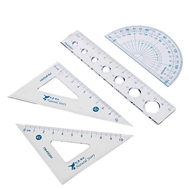 ไม้บรรทัด สามเหลี่ยม Project -  set square ขนาด 22 cm.