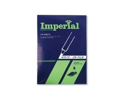 แผ่นใสA4 ชนิดเขียน IMPERIAL WRITE-ON FILM 100 SHEETS (5 บาท / แผ่น)