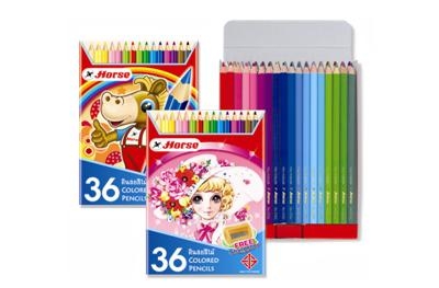 ดินสอสีไม้ ตราม้า 36 สี