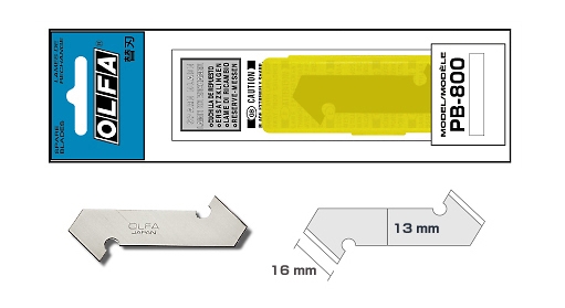 ใบมีด ตะขอ OLFA รุ่น PB-800