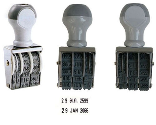 ตรายางวันที่ ART ตัวเลขไทย N-200T