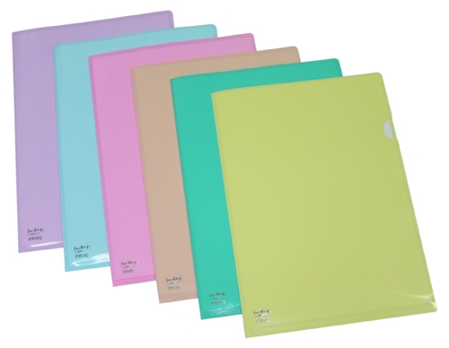 แฟ้มซองใส่เอกสาร Pastel color A4 - 205Q สีพาสเทล