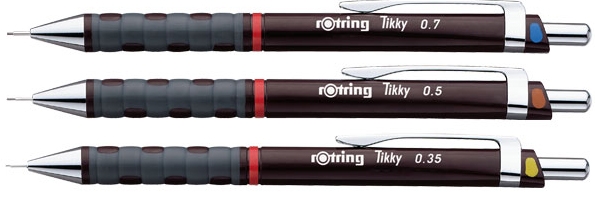 ดินสอกด Rotring Tikky 0.7 สีเลือดหมู