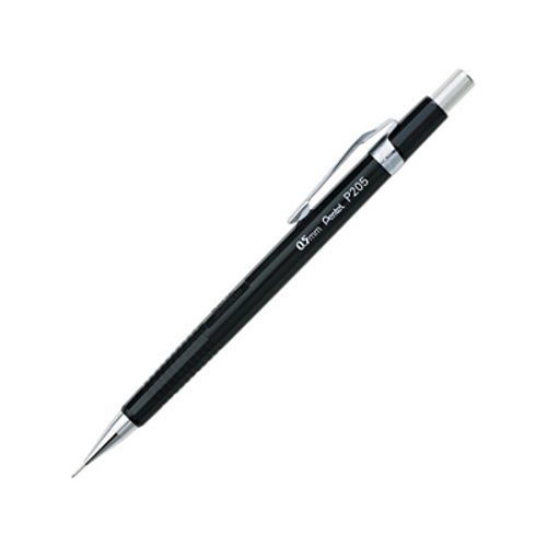 ดินสอกด Pentel - P205-A 0.5 mm. สีดำ