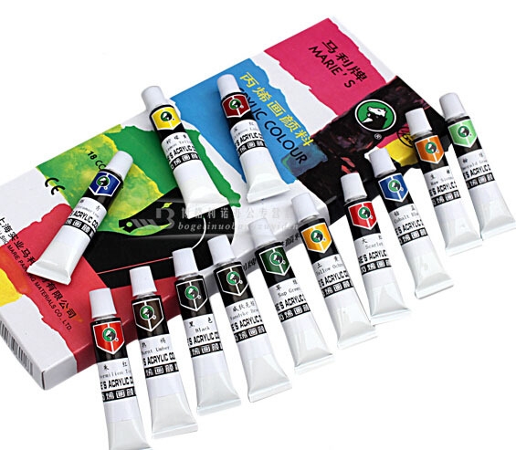 สีน้ำมัน Marie`s 170 ml (สีตามหลอด)