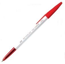 ปากกา Papermate Renolds 045 0.8mm.สีแดง