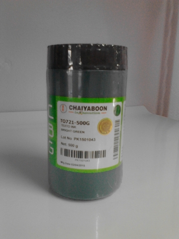 สีสกรีน TO721-500G - TEXTO INK  BRIGHT GREEN สีเขียว
