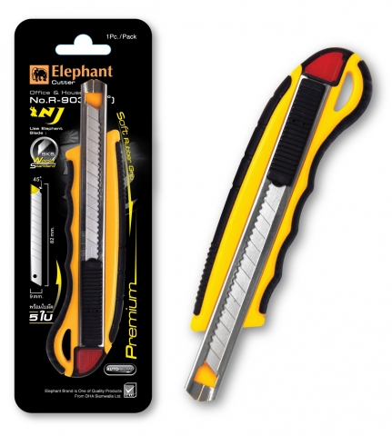 คัตเตอร์ ตรา ช้าง รหัส R-903 9mm.