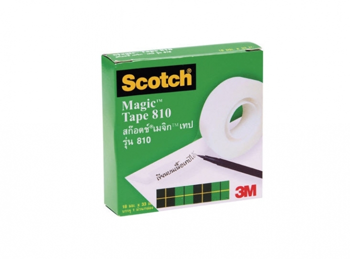 Scotch Magic เทป รุ่น 810 3M 24mm x 33mm.