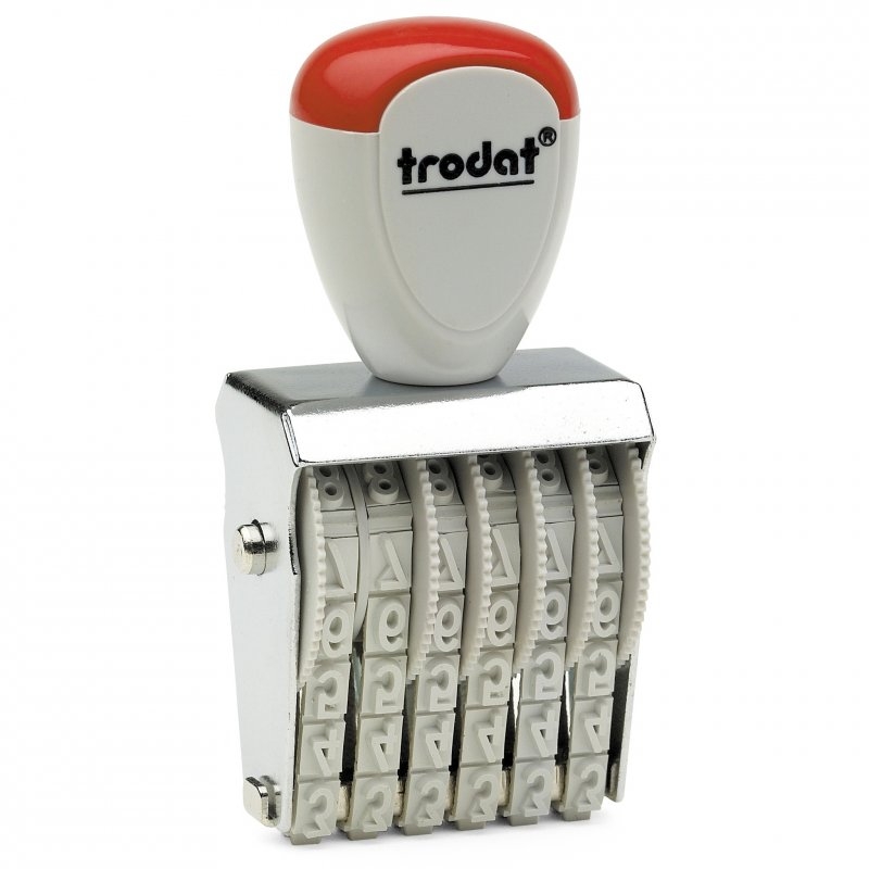 ตรายางตัวเลข Trodat -TR-1576  6หลัก 7มิล