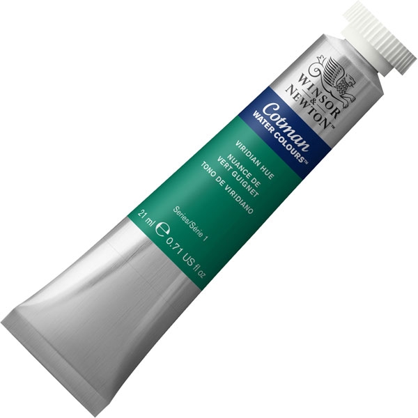 (SALE)สีน้ำ Winsor&Newton ( 696 VIRIDAN HUE )   21 ml.