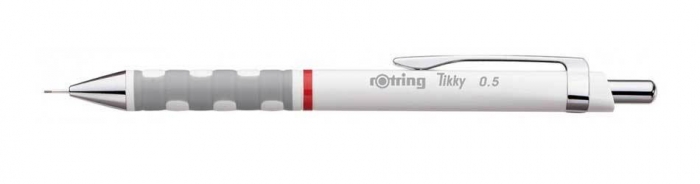 (SALE)ดินสอกด Rotring Tikky 0.5 สีขาว - White