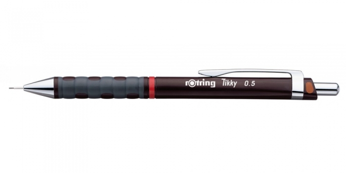 (SALE)ดินสอกด Rotring Tikky 0.5 สีแดงอิฐ