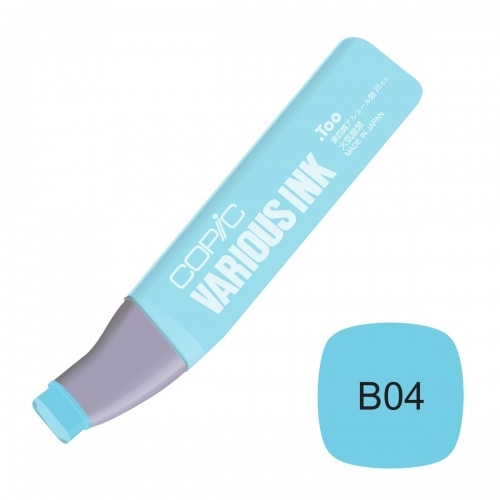 น้ำหมึกเติม ปากกา Copic ญี่ปุ่น สี B04 Tahitian Blue