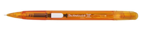 ดินสอกดข้าง Pentel 0.5 PD105C-F (สีส้ม)