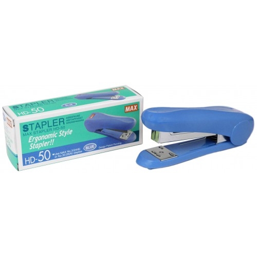 (SALE)เครื่องเย็บกระดาษ แม็กซ์ MAX HD-50 BLUE