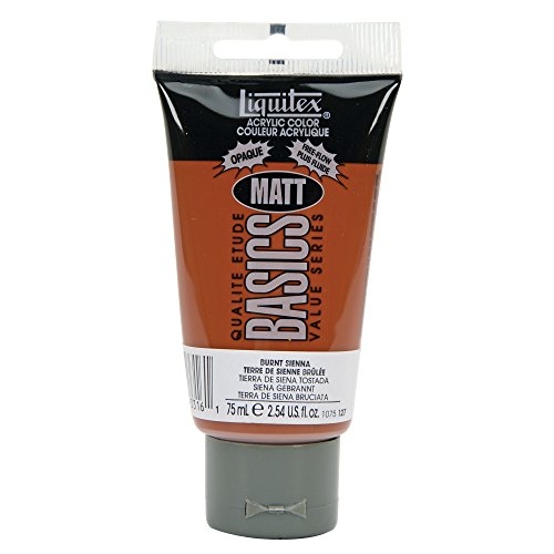 (SALE)สีอคริลิค Liquitex Basics 75ml. ( 127 Burnt Sienna)
