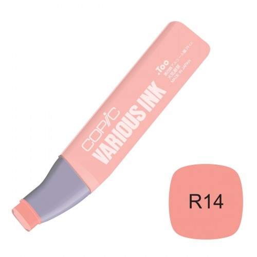 น้ำหมึกเติม ปากกา Copic ญี่ปุ่น สี R14 Light Rouge