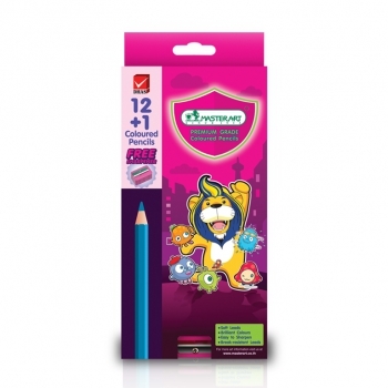 ดินสอสีไม้ MASTERART 12 + 1 สี