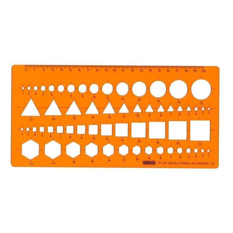 เทมเพลท รวม MASTEX TP 2111 ขนาด115x235 มม.