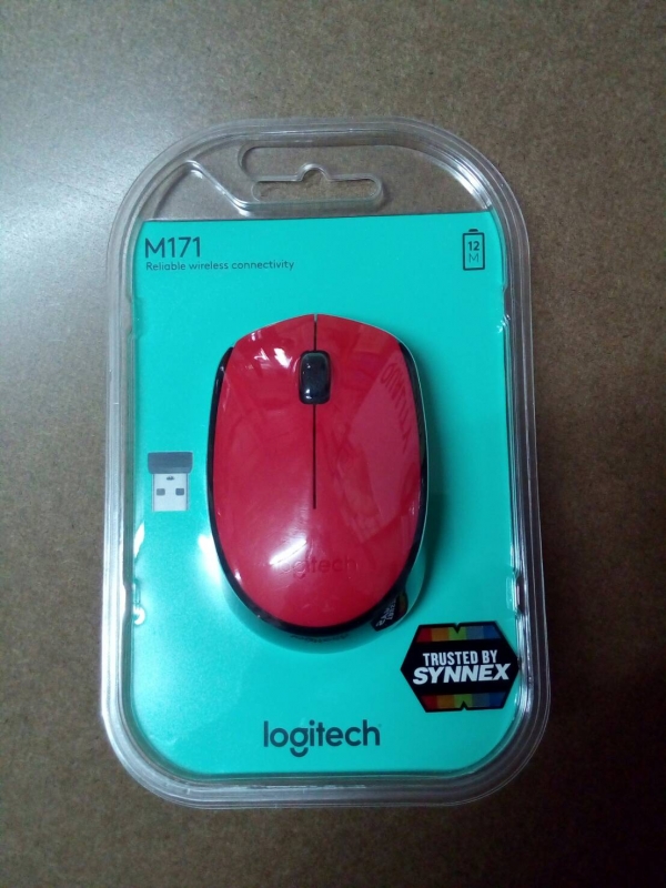 เม้าส์ไร้สาย - Logitech M171 คละสี