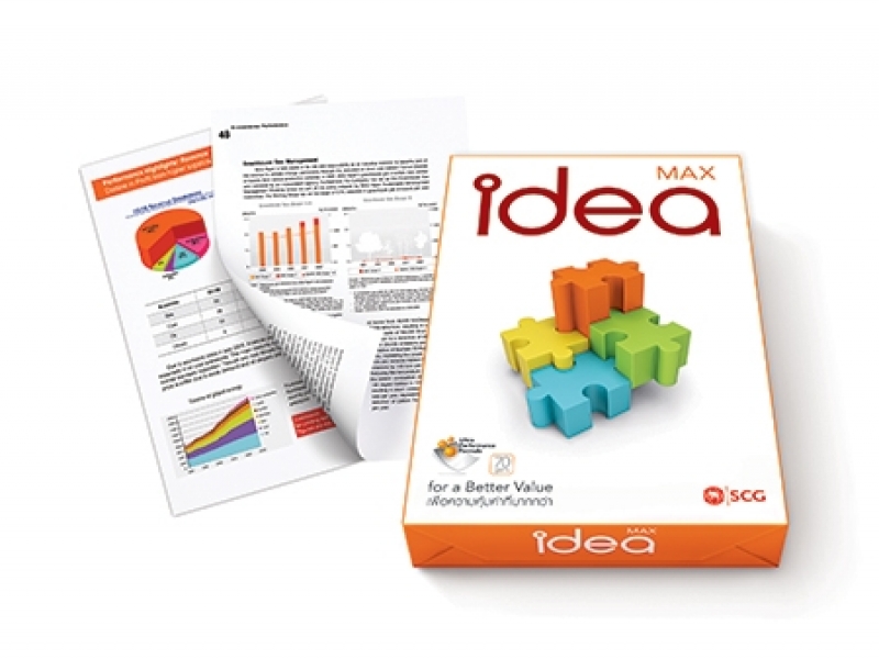 (SALE)กระดาษ Idea Max A4 70 gsm.