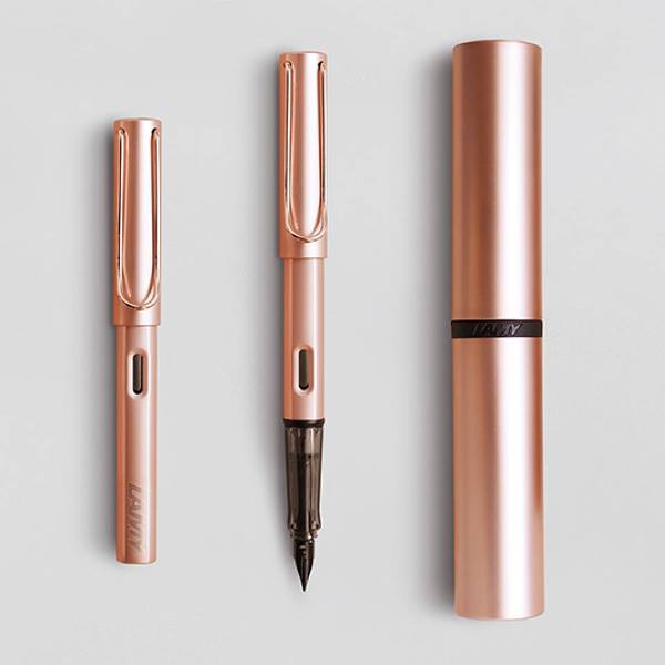 ปากกาหมึกซึมLAMY - รุ่น LX  Rose Gold (สีชมพู) # 76F