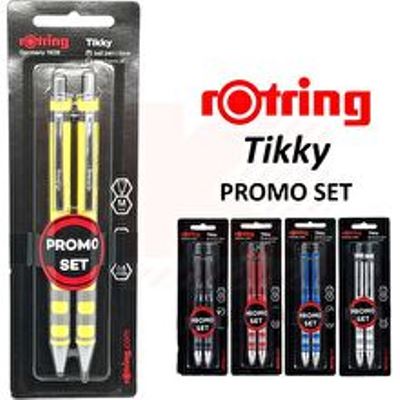 ชุดปากกา Rotring Tikky Ballpen 0.5 + ดินสอกด Rotring Tikky 0.5 คละสี