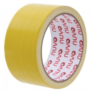 เทปผ้ากาว NUVO ขนาด 1.5 นิ้ว / 1 1/2 นิ้ว (36x8 yds) - สีเหลืองแก่