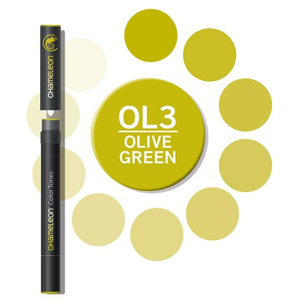 Chameleon Pens - OL3 Olive Green