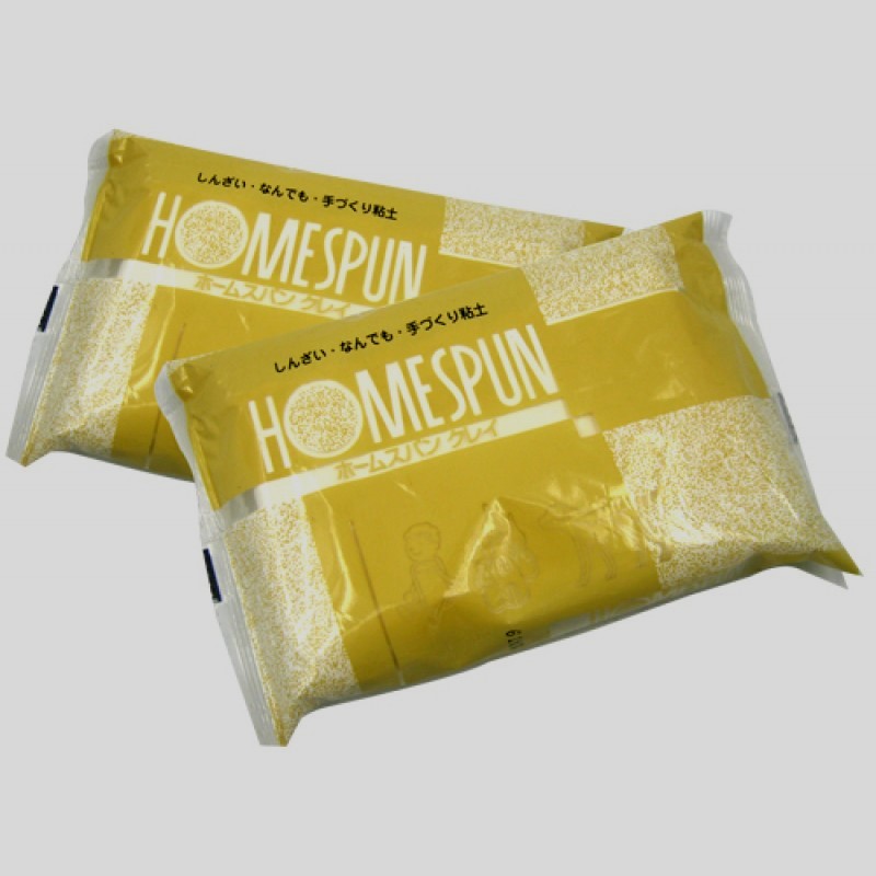 ดินญี่ปุ่น Homespun ขนาด  600g. (สีน้ำตาล)