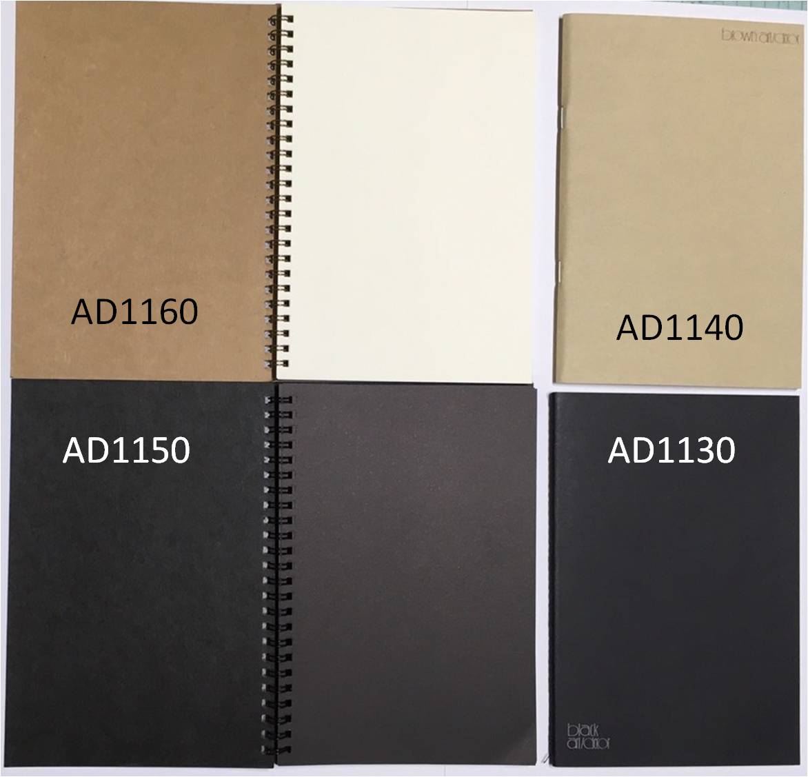 สมุด Mayflower Black Artdecor AD1150
