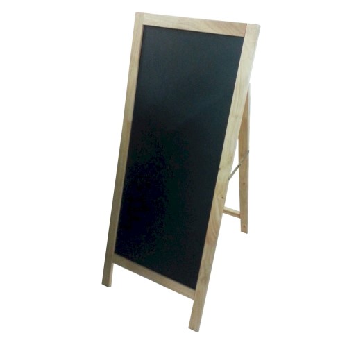 กระดานดำ + ขาตั้ง ขนาด 55X120 CM.