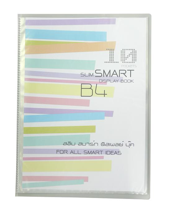แฟ้ม Intop Slim smart display book  B4 No.SB-410