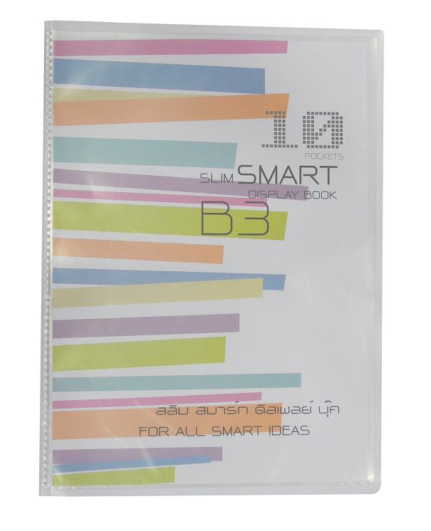 แฟ้ม Intop Slim smart display book  B3 No.SB-310
