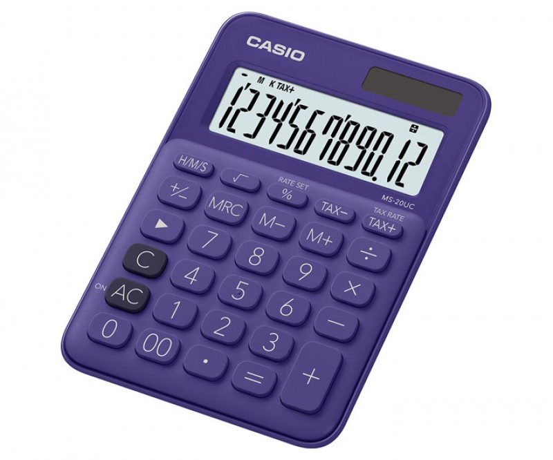 เครื่องคิดเลข Casio MS-20UC-PL