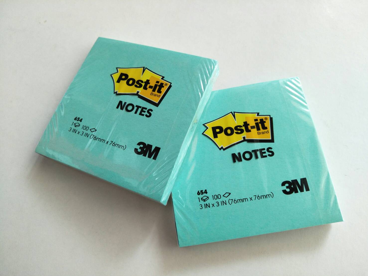 Post-it กระดาษโน๊ต 3M No.654 ขนาด 3x3