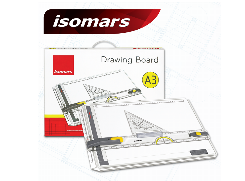 กระดานเขียนแบบ isomars MATIX-T- A-3 Drawing Board Matix ขนาด A3