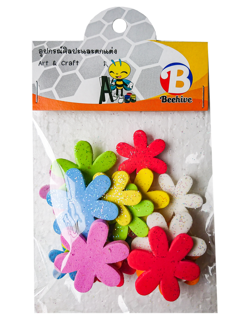 โฟมยางตกแต่งจัมโบ้ คละแบบ BEE