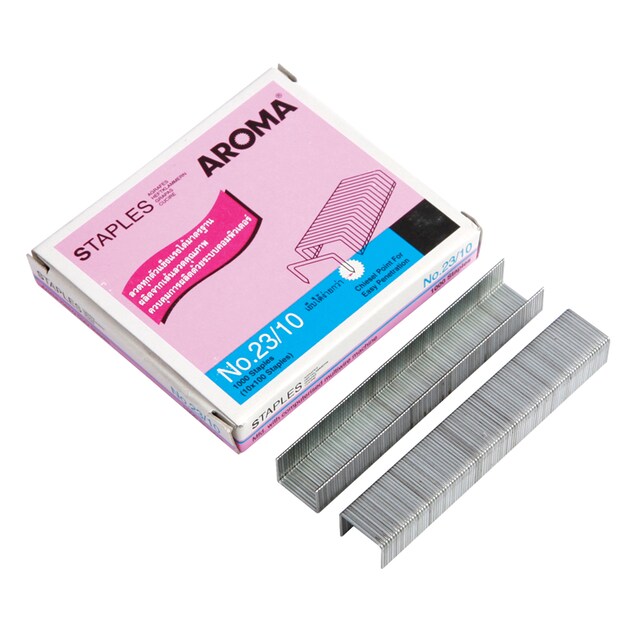 ลวดเย็บ STAPLES AROMA No.23/10