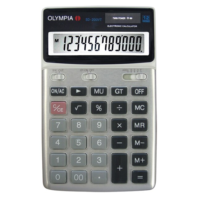เครื่องคิดเลข Olympia SD-200VT ซื้อ 1 แถม 1