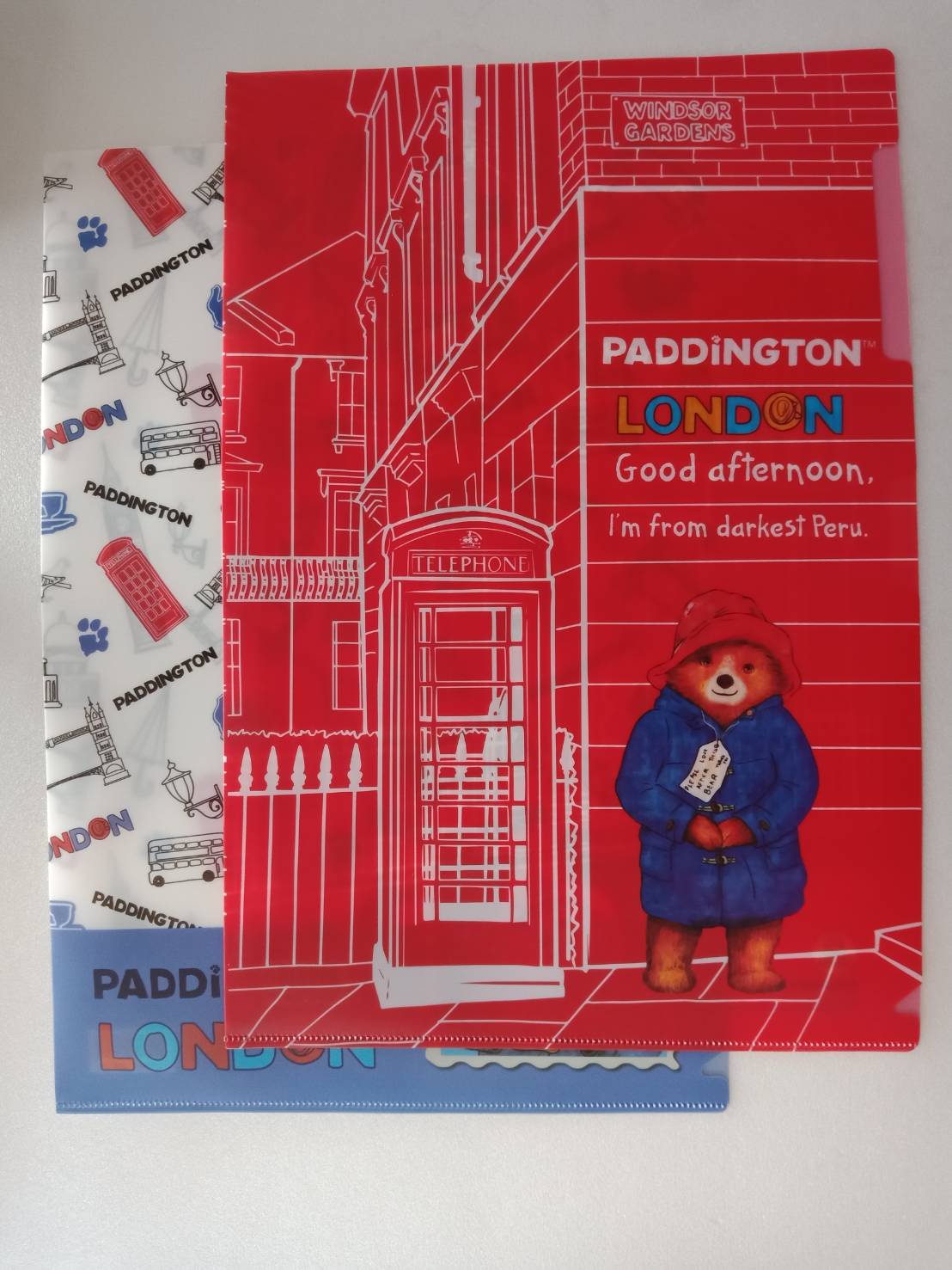 แฟ้มซอง Bearron Paddington F4 No.PBF002