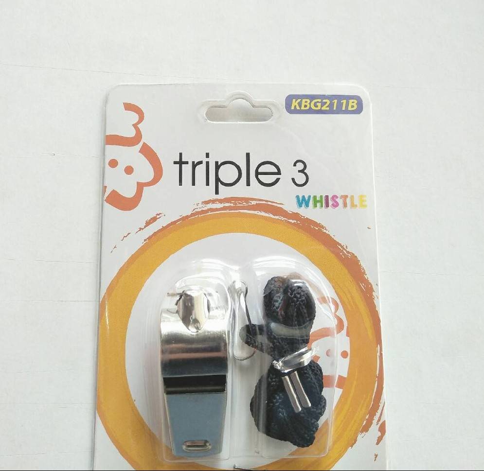 นกหวีด Triple 3 Whistle พร้อมสายคล้อง