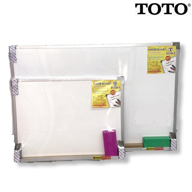 กระดานไวท์บอร์ด TOTO ขนาด 40x60 / 40 x 60 ( ธรรมดา )