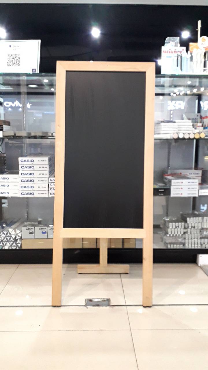 กระดานดำ 3 ขา ขนาด 45X80 cm.